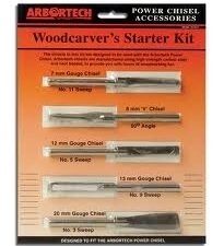 Starter Kit mit 5 Meißeln  - 94 - Drechselshop Kramer