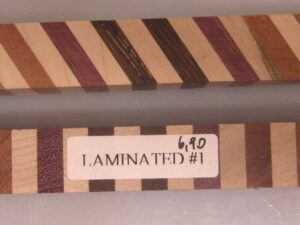 Pen Blank Laminated Nr.1  - 6