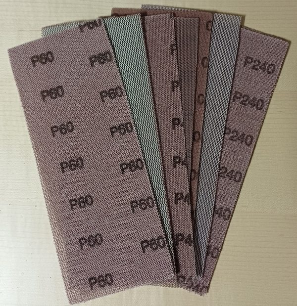 Fanzwork Schleifpapier Schleifgitter Set P80/P120, (30 St Fanzwork Schleifpapier Schleifgitter Set P80/P120, (30 St